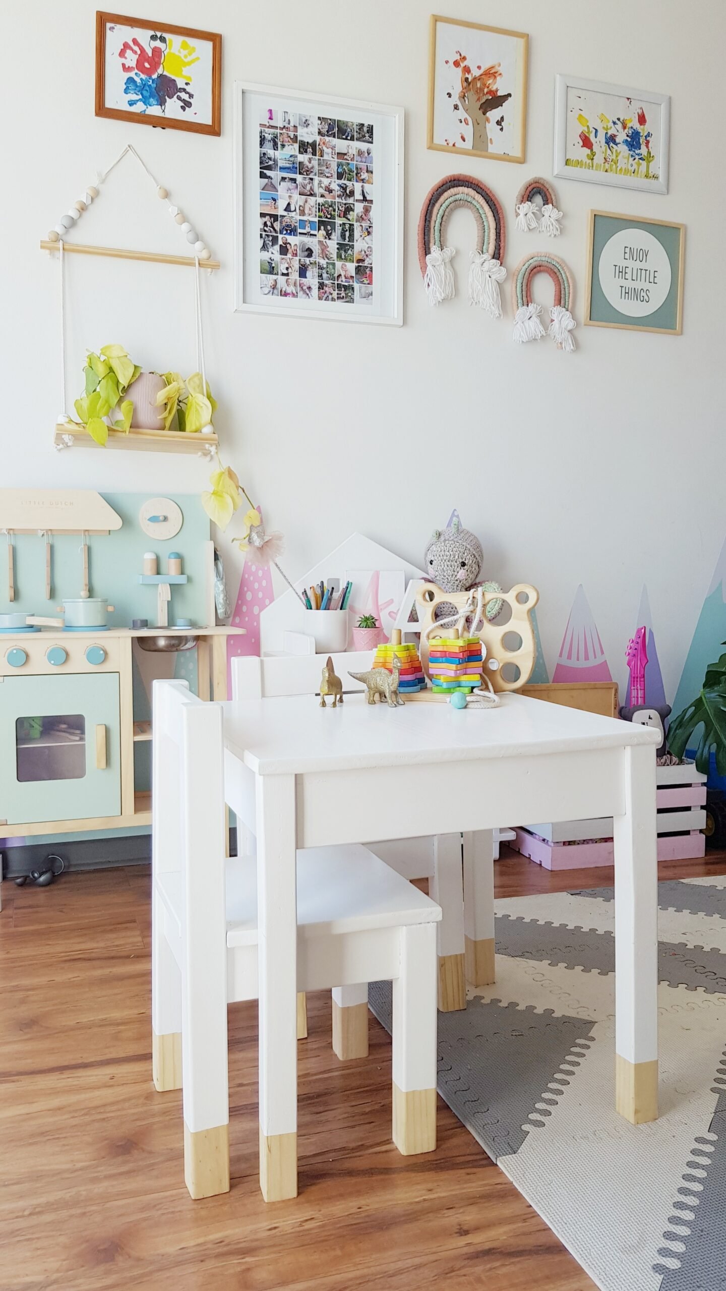 Classic Kids Table and Chairs | Declan & Leah